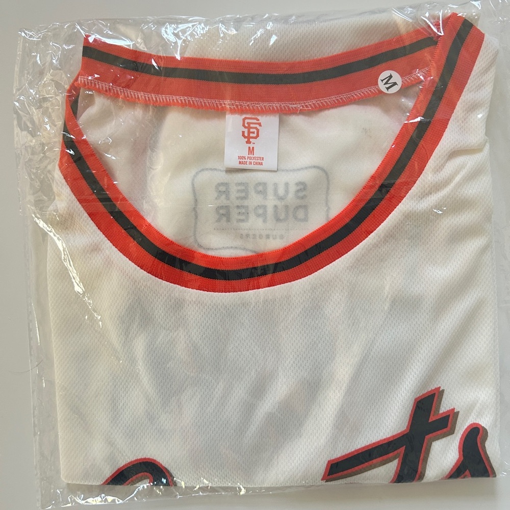 NEW San Francisco GIANTS 2024 Logan Webb Basketball Jersey Size Medium - Picture 4 of 5